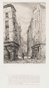 Rue des Marmousets (antiga Paris) de Maxime Lalanne
