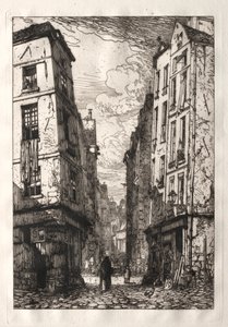 Rue des Marmousets. de Maxime Lalanne