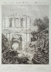 Ruínas do Palácio Gallien em Bordéus de Maxime Lalanne