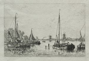Esboço da natureza, 1877. de Maxime Lalanne
