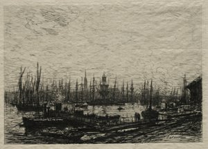 O porto de bordeaux.