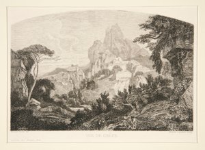 Vue de Gr?ce (Vista da Grécia) de Maxime Lalanne