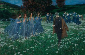 Un monde - A World, de Lenz, Maximilian (1860-1948). Óleo sobre tela