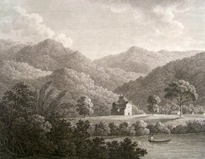 Vista da missão de S. Fiel de Maximilian zu Wied-Neuwied