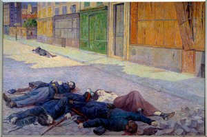 Uma rua de Paris em maio de 1871 ou a Comuna de Maximilien Luce