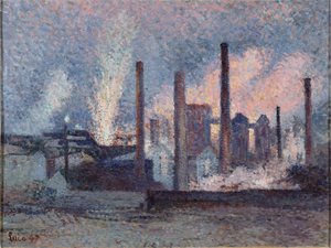 Siderurgia em Charleroi Siderurgia em Charleroi, 1897. de Maximilien Luce