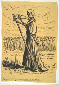 A morte como ceifeiro de Maximilien Luce