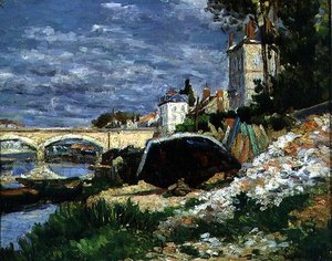 As margens do rio de Maximilien Luce