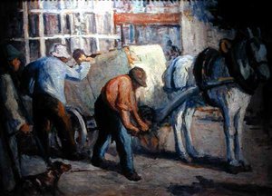 O Dray (óleo sobre tela) de Maximilien Luce