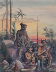 Habitantes das Ilhas Marquesas, c.1841-48