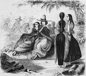 Mulheres de Lima no Peru, gravura da viagem da radiguet em Lima na década de 1840
