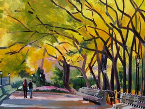 Trilha do Golden Park de Maxine Shore