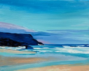 Noite tranquila à beira-mar de Maxine Shore
