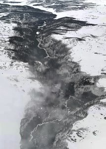 O rio sinuoso do inverno