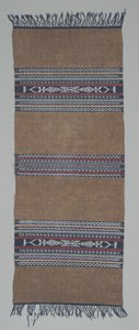 Tecido cerimonial, c.1940-1960 (algodão) de Mayan Mayan
