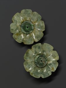Par de enfeites de orelha de Mayan Mayan
