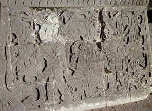 O grande campo de futebol (750-1200) de Mayan Mayan
