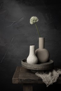 Flor tranquila e vasos de Mayra Pama