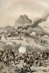 Tomando um reduto Maori, Guerra dos Maoris, 1845-1873 1879
