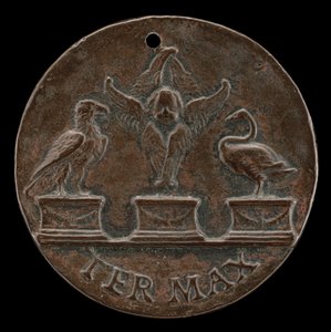 Querubim, Cisne e Águia [ao contrário], c. 1513. de Mea