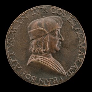 Francesco Bonatti, Advogado de Mantuan [obverso], c. 1510. de Mea