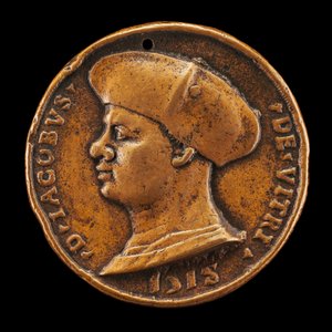 Jacques de Vitry-La Lière, falecido em 1515, Cónego, Reitor e Chanceler [obverso], 1518. de Medallist of 1518