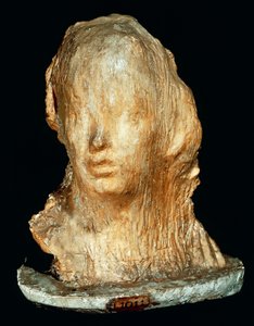 Ecce Puer (Eis Criança), cerca de 1906, Medardo Rosso (1858-1928), gipsita, 52x42x32 cm