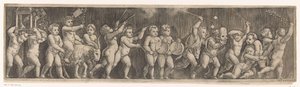 Frisiano com procissão de putti