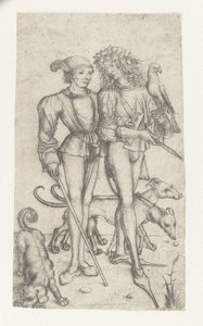 Falconer e companheiro de Meester van het Amsterdamse Kabinet