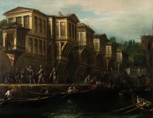 Disse Pasha Waterfront Mansion, segunda metade do século XIX. de Megerdich Jivanian
