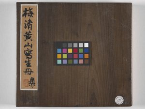 12 Vistas de Huangshan (tinta sobre seda) de Mei Qing