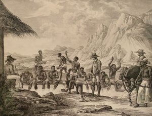A lavagem dos diamantes, Curralinho, 1823-1831. de Meier