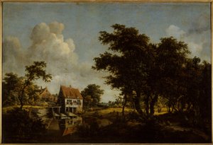 Os moinhos de Meindert Hobbema
