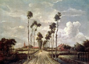 The Avenue at Middelharnis de Meindert Hobbema