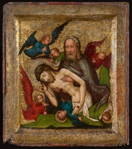 Santíssima Trindade ("Angústia de Deus") de Meister der St. Lambrechter Votivtafel (Werkstatt)