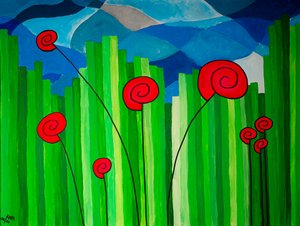 varas de flores