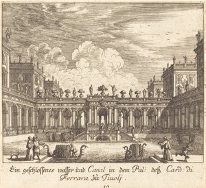 Palácio e Canal, Cardeal de Ferrara, Tivoli