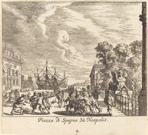 Escadaria de Espanha, Nápoles