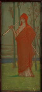 A Musa à beira-mar de Melchior Lechter
