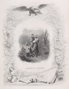 Jeanne, a ruiva, de The Songs of Béranger, 1829.