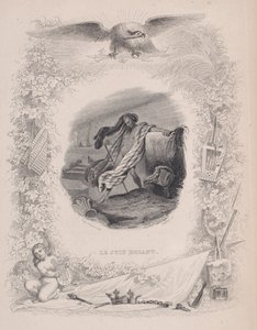 O Judeu Errante, de The Songs of Béranger, 1829. Os Criadores: Melchior Péronard, Joubert. de Melchior Péronard, Joubert
