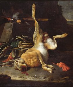 Lebre de Melchior de Hondecoeter