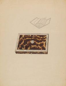 Caixa de Cartão, c. 1936. de Melita Hofmann
