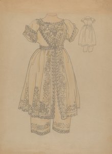 Vestido de criança, c. 1936. de Melita Hofmann