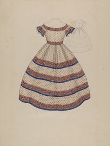 Vestido de criança, c. 1936.