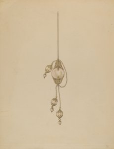 Ornamento Capilar, c. 1937. de Melita Hofmann