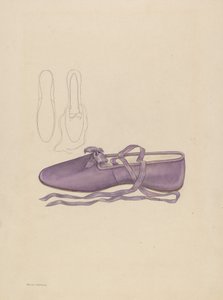 Slipper, c. 1936. de Melita Hofmann