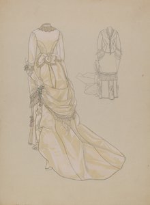 Vestido de noiva, c. 1936.