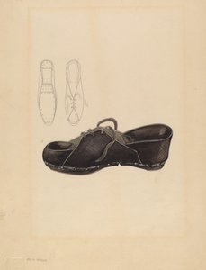 Tamanco da Mulher, c. 1936. de Melita Hofmann