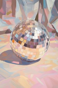 Bolo Disco Ball de Melloi Art Prints